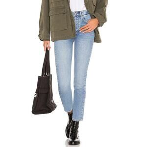 Boyish The Billy Stretch Skinny High Rise Jeans Eternal Sunshine 26